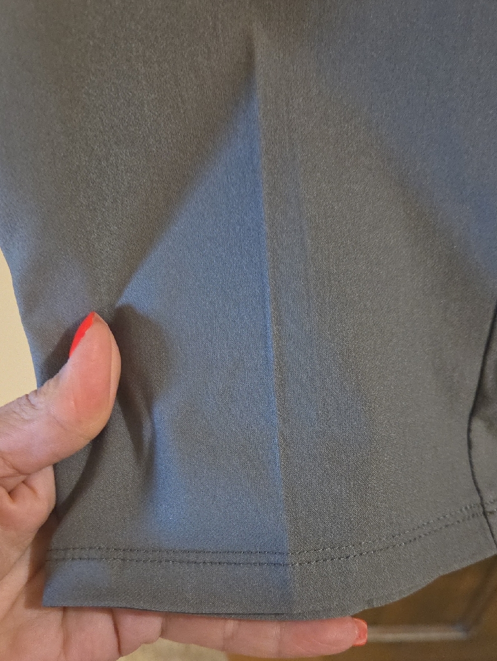 89th & Madison Gray Straight-Leg Ankle Pants - Picture 4 of 7